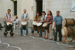Trommeln in Castelforte/Sditalien
